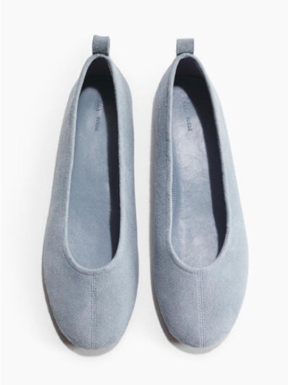 H&M suede flats new